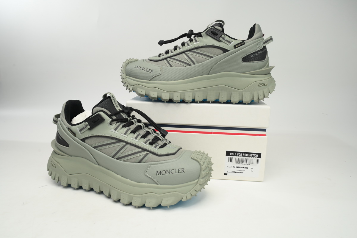 EM Sneakers Moncler Trailgrip Fluorescent Black Black Ash