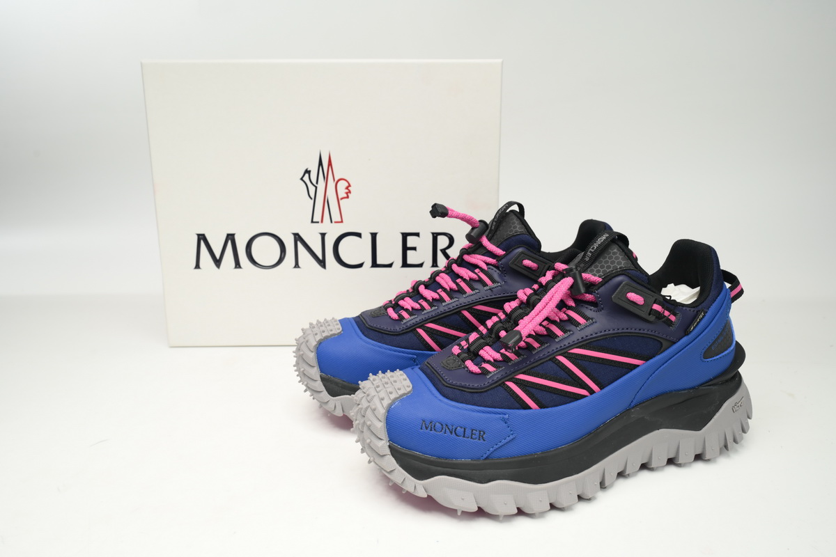 EM Sneakers Moncler Trailgrip Fluorescent Black Blue