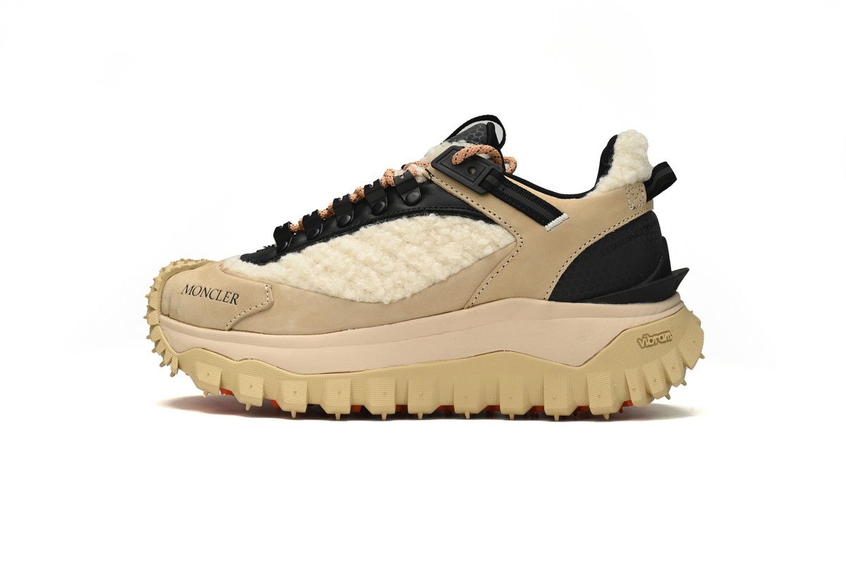 EM Sneakers Moncler Trailgrip Fluorescent Black Velvet Khaki