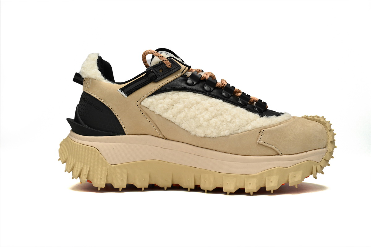 EM Sneakers Moncler Trailgrip Fluorescent Black Velvet Khaki