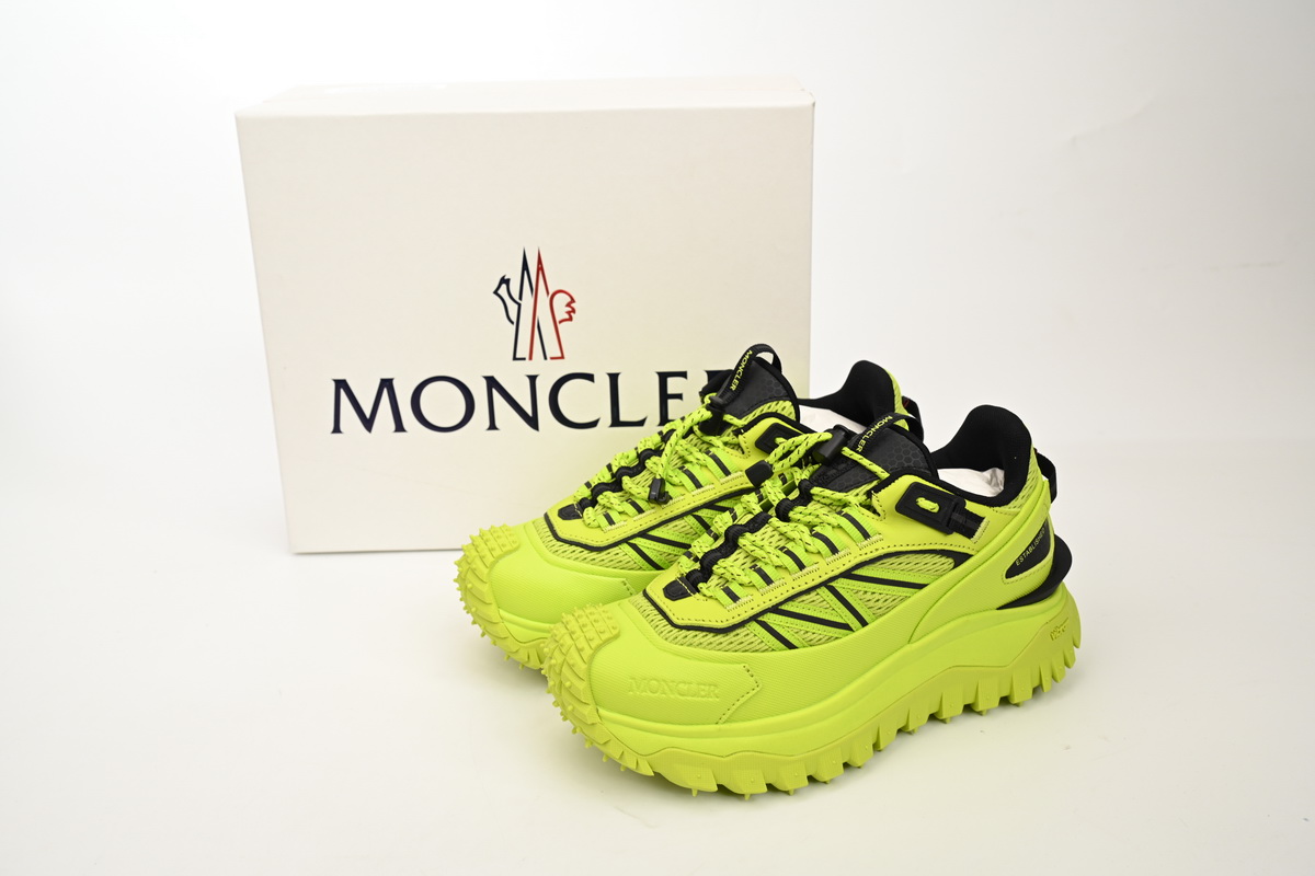 EM Sneakers Moncler Trailgrip Fluorescent Green