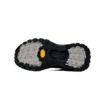EM Sneakers Moncler Trailgrip Leather Black All Black Mesh