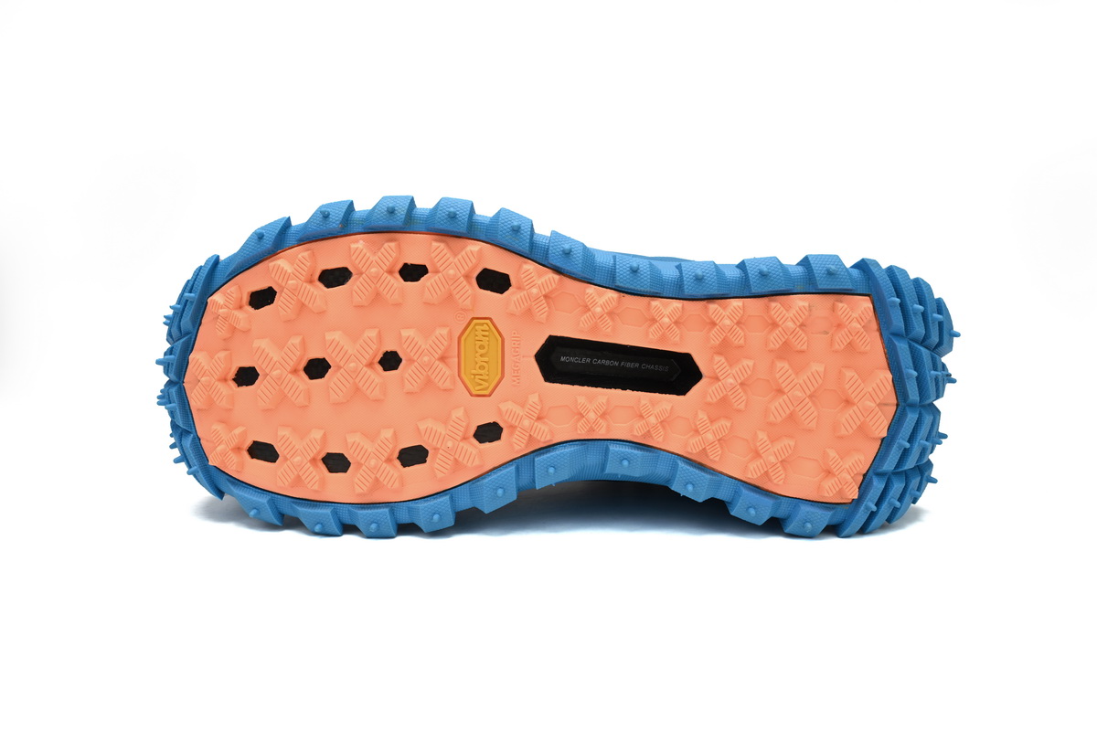 EM Sneakers Moncler Trailgrip Fluorescent Black Black Blue