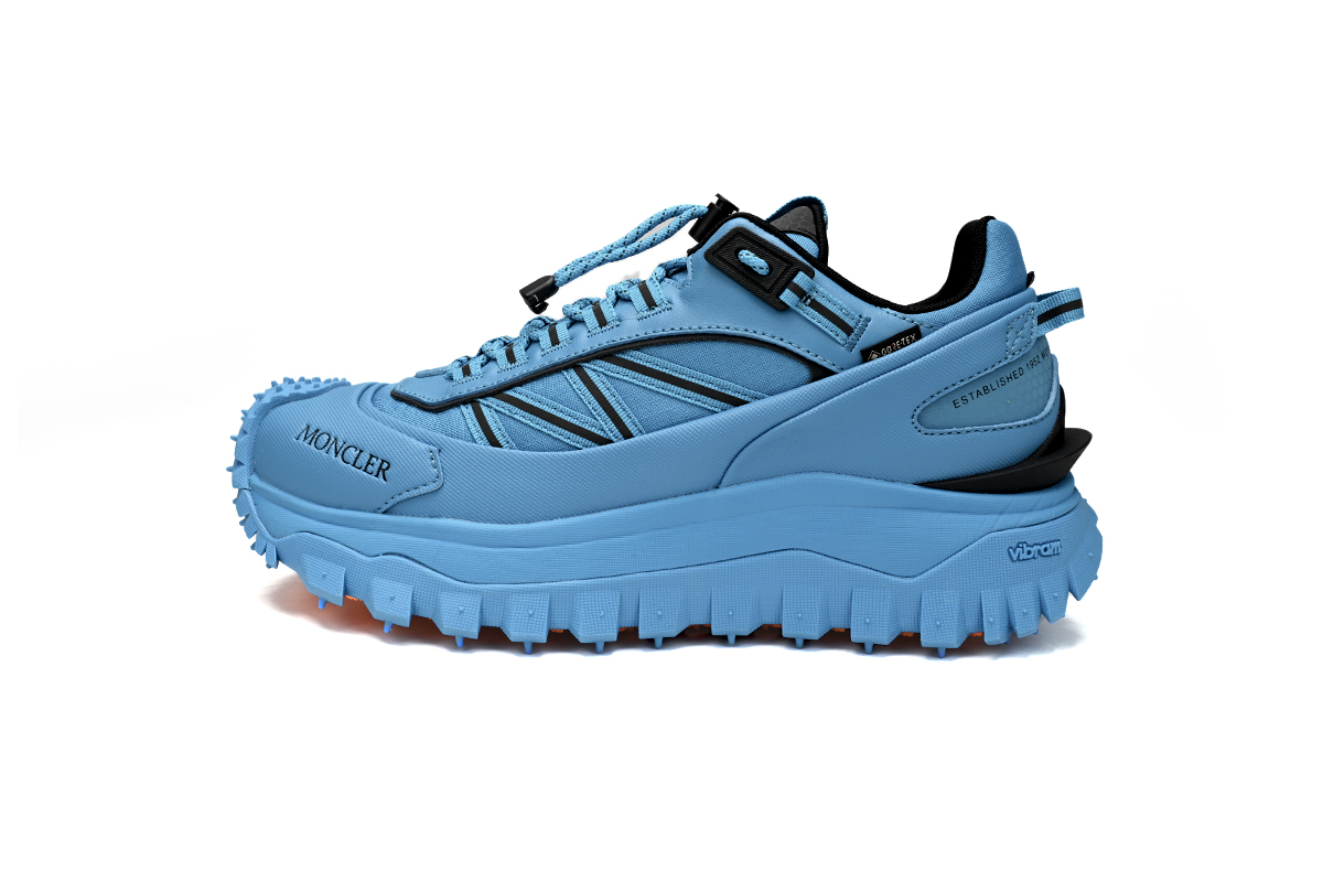 EM Sneakers Moncler Trailgrip Fluorescent Black Black Blue