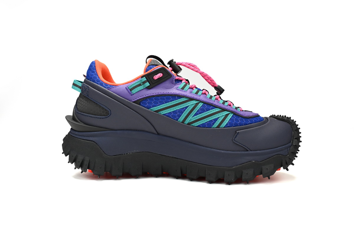 EM Sneakers Moncler Trailgrip Fluorescent Black Black Purple