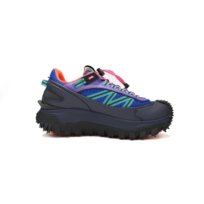 EM Sneakers Moncler Trailgrip Fluorescent Black Black Purple 02