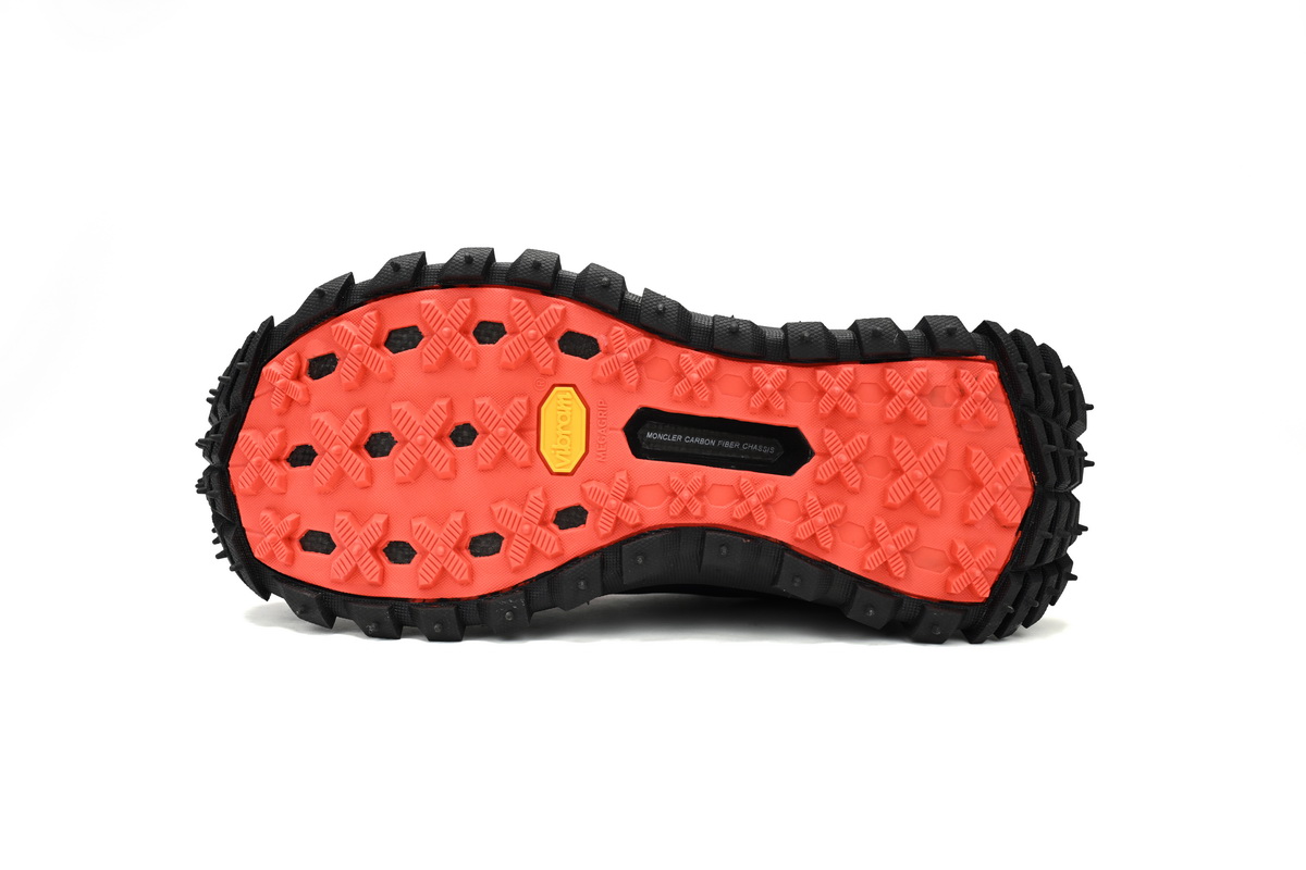 EM Sneakers Moncler Trailgrip Fluorescent Black Black Purple