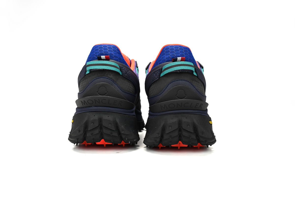 EM Sneakers Moncler Trailgrip Fluorescent Black Black Purple