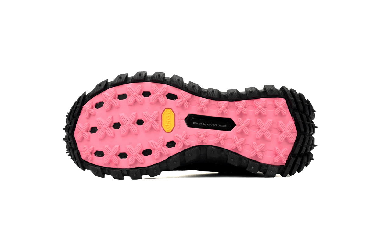 EM Sneakers Moncler Trailgrip Leather Black Chameleon