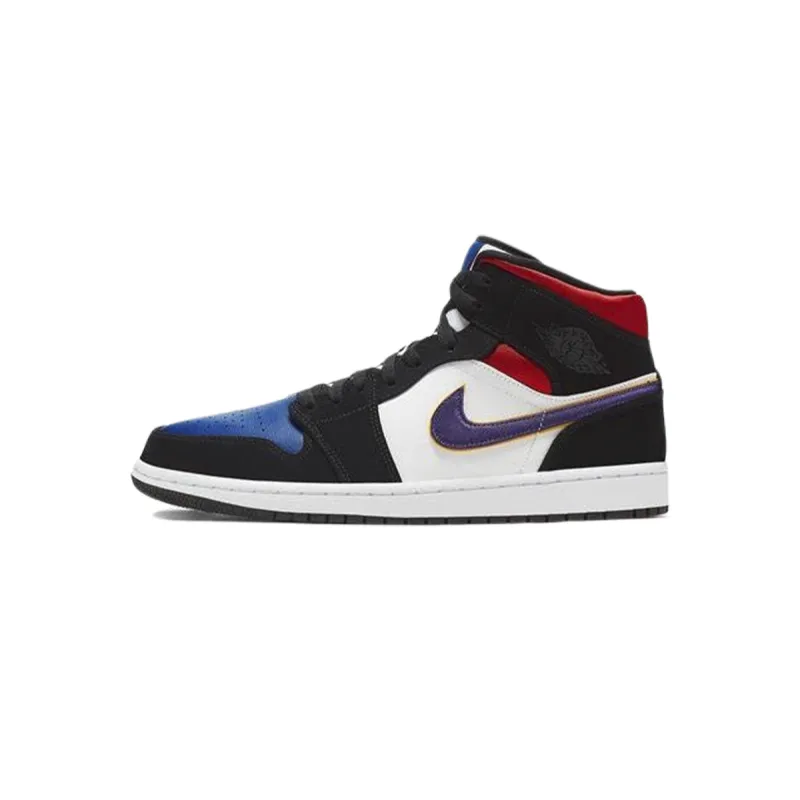 EM Sneakers Jordan 1 Mid Lakers Top 3
