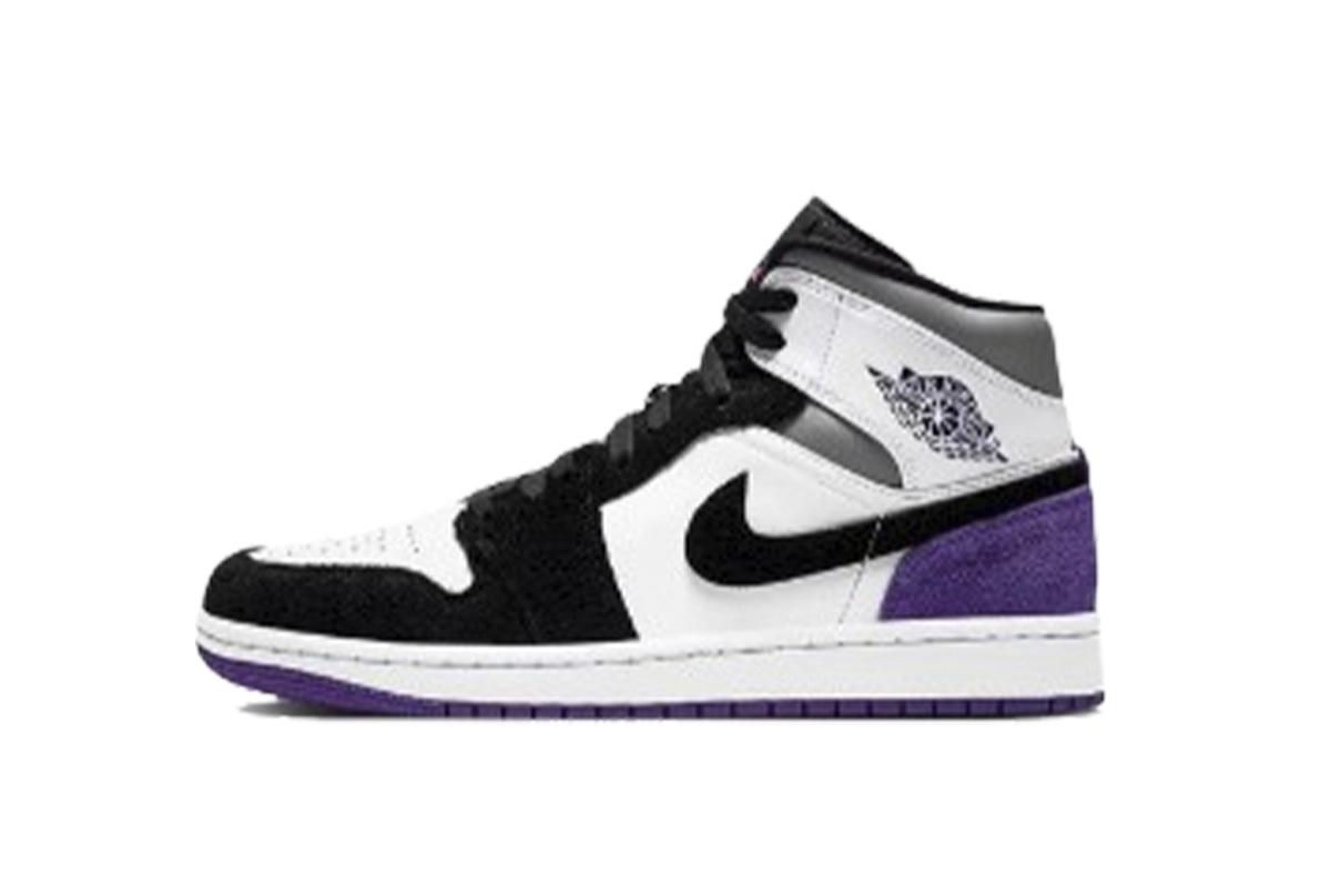 EM Sneakers Jordan 1 Mid SE Purple