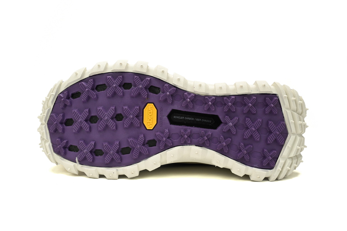 EM Sneakers Moncler Trailgrip Fluorescent Black Beige Purple