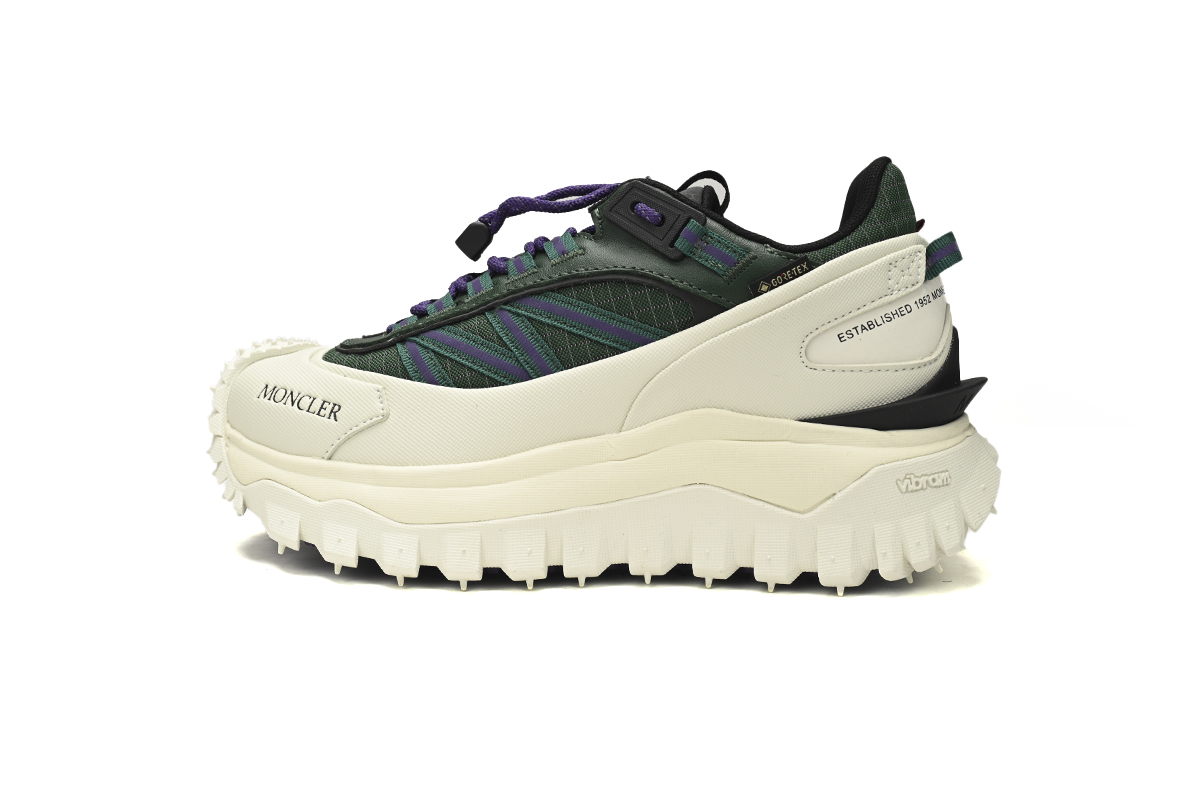 EM Sneakers Moncler Trailgrip Fluorescent Black Beige Purple