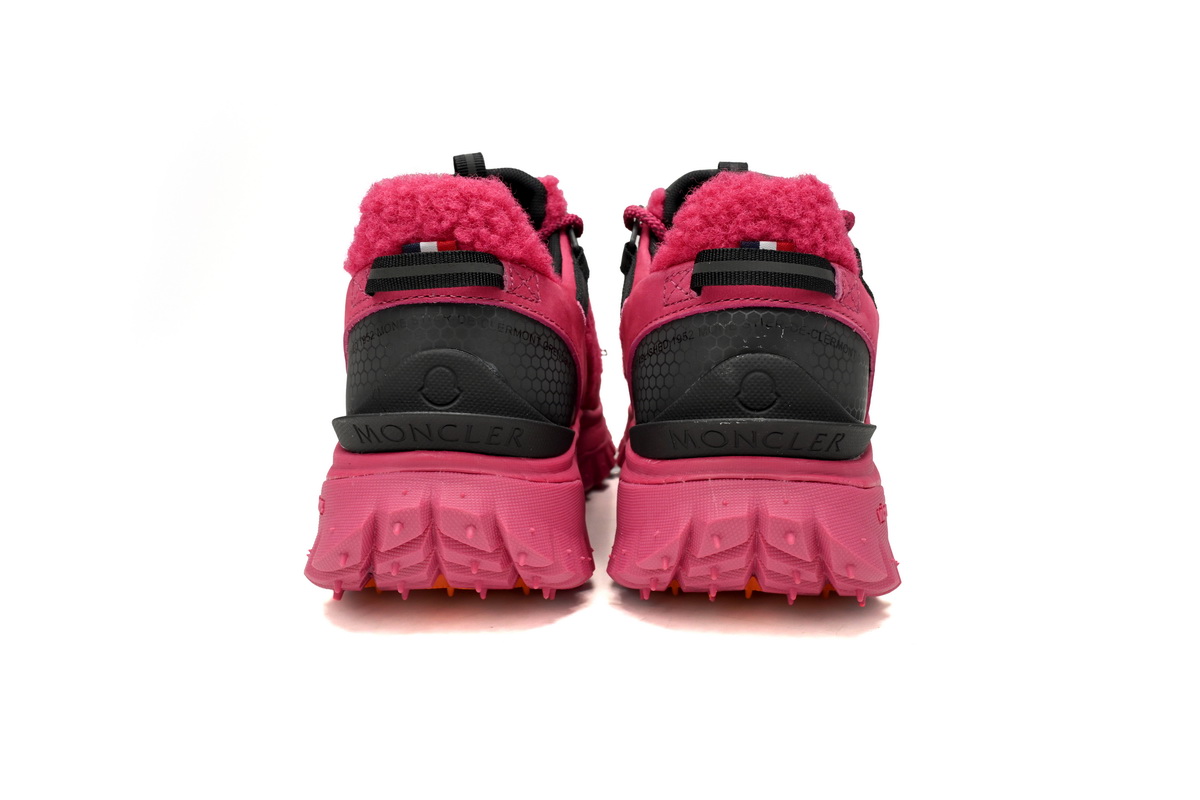 EM Sneakers Moncler Trailgrip Fluorescent Black Black Velvet Powde