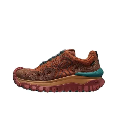 EM Sneakers Moncler Trailgrip Fluorescent Brown Green 01