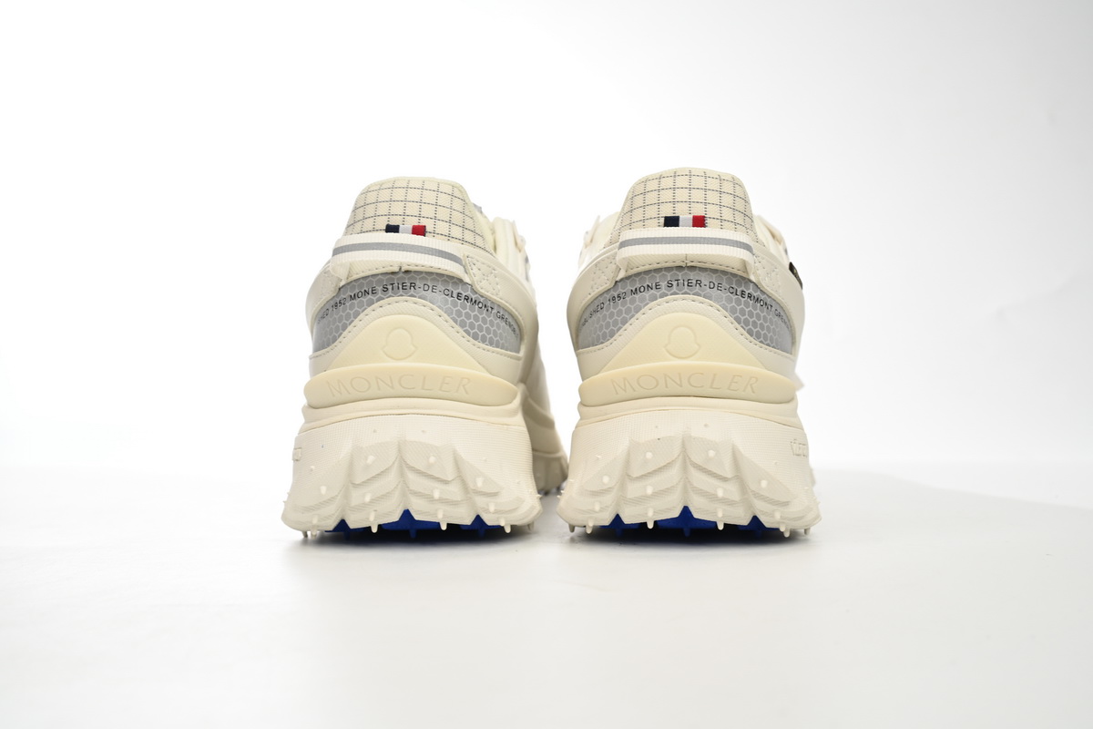 EM Sneakers Moncler White and Blue