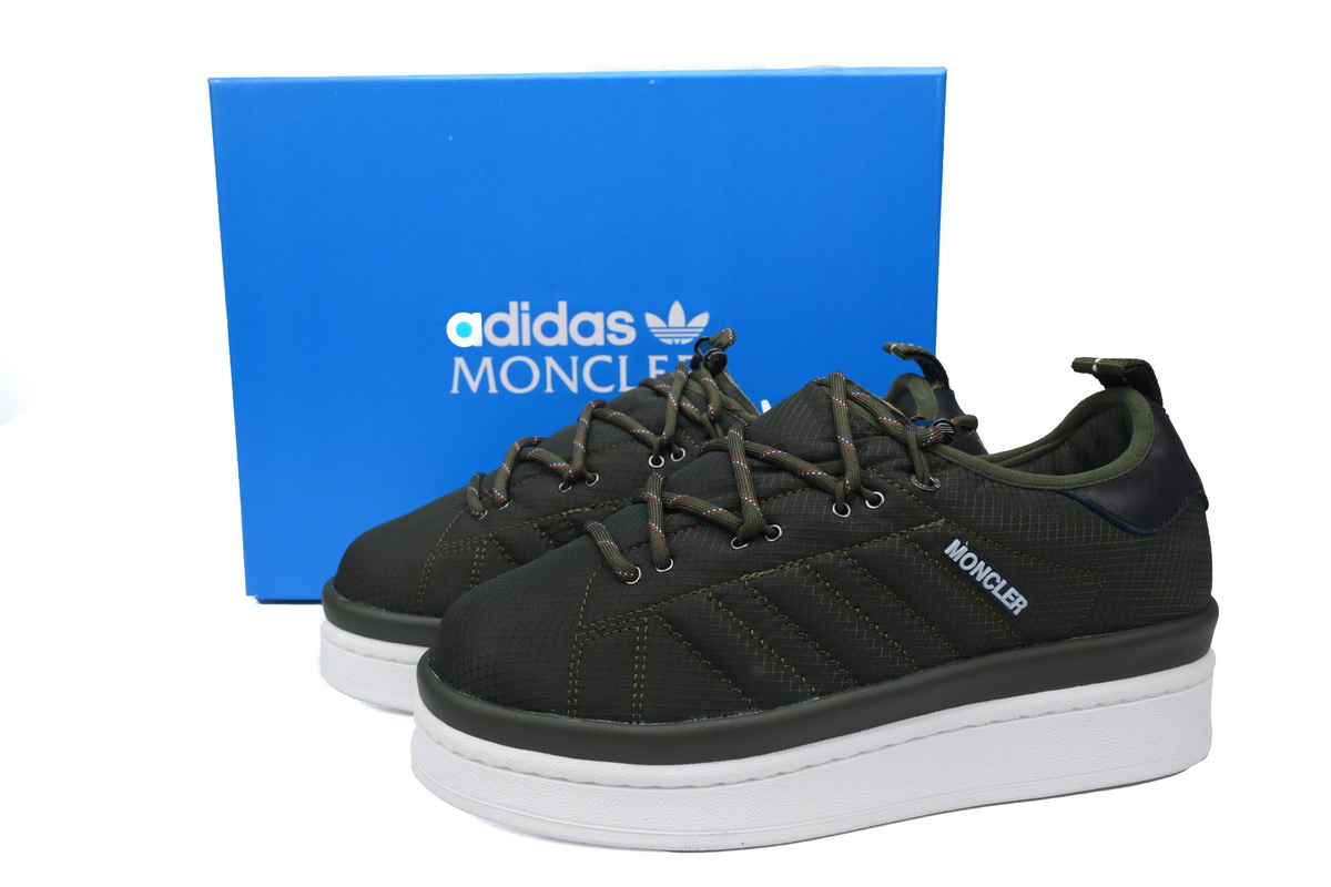 EM Sneakers  Adidas Campus x Moncler "Olive Night"