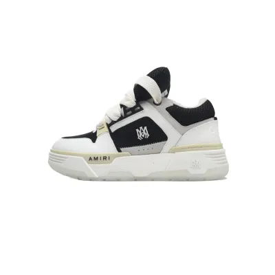 EM Sneakers Amiri MA-1 White Black 01