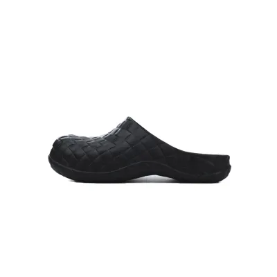 EM Sneakers Bottega Veneta Slider Sandals Black 01