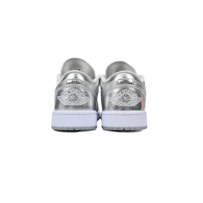 EM Sneakers Jordan 1 Low SE Metallic Silver