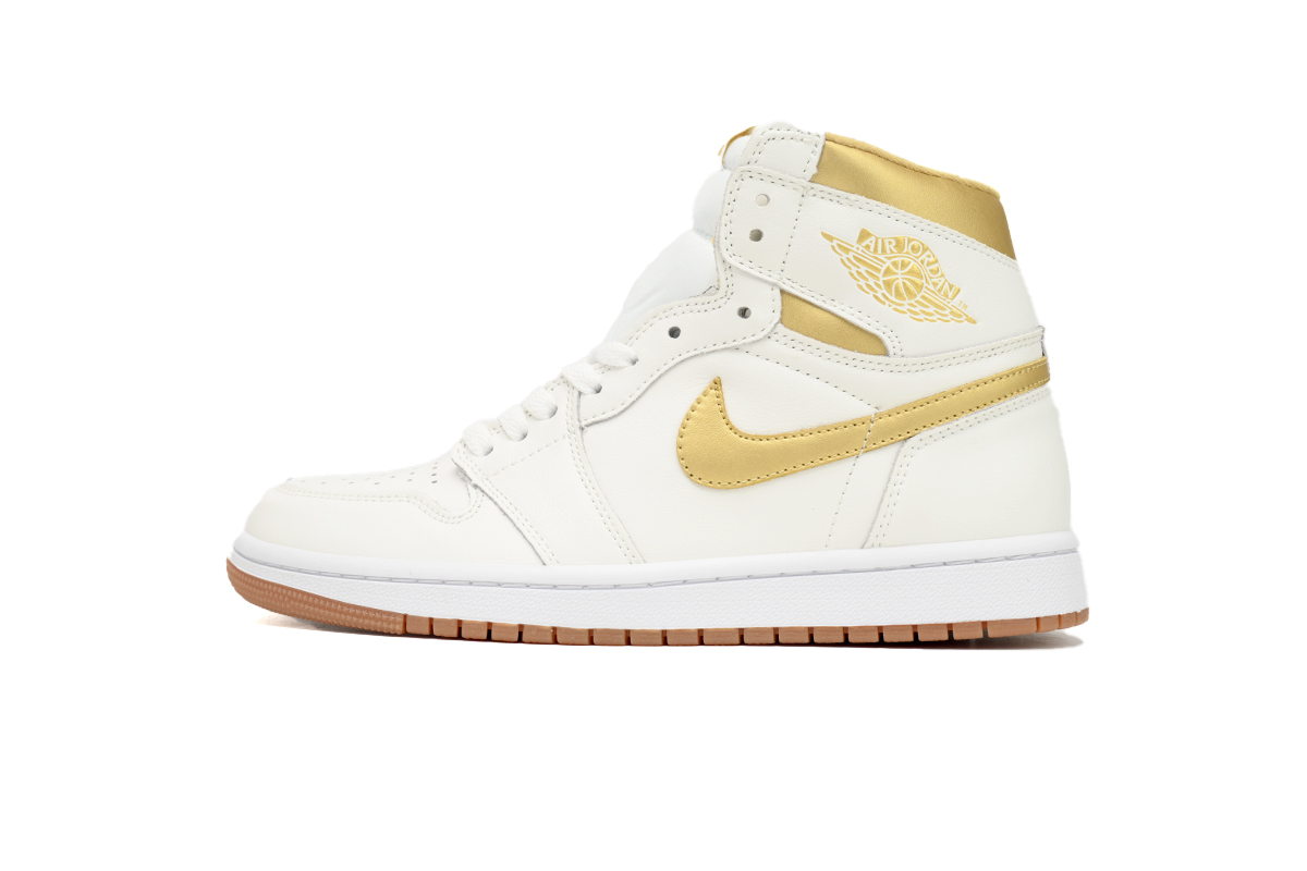 EM Sneakers Jordan 1 Retro High OG Metallic Gold
