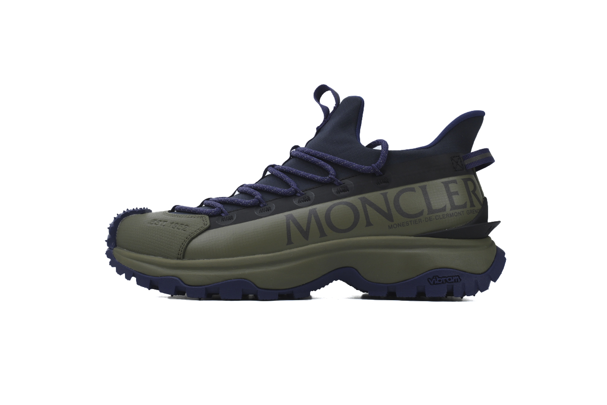 EM Sneakers Moncler Black Blue Green