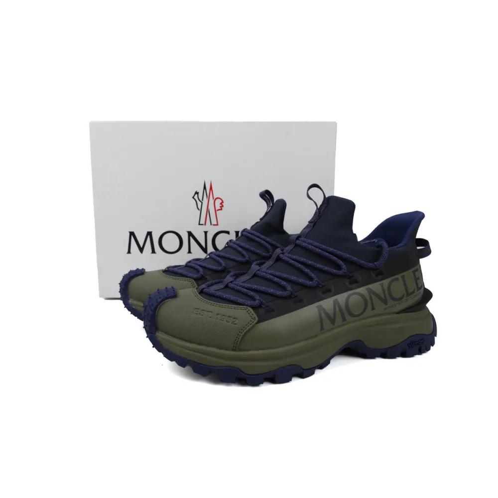 EM Sneakers Moncler Black Blue Green