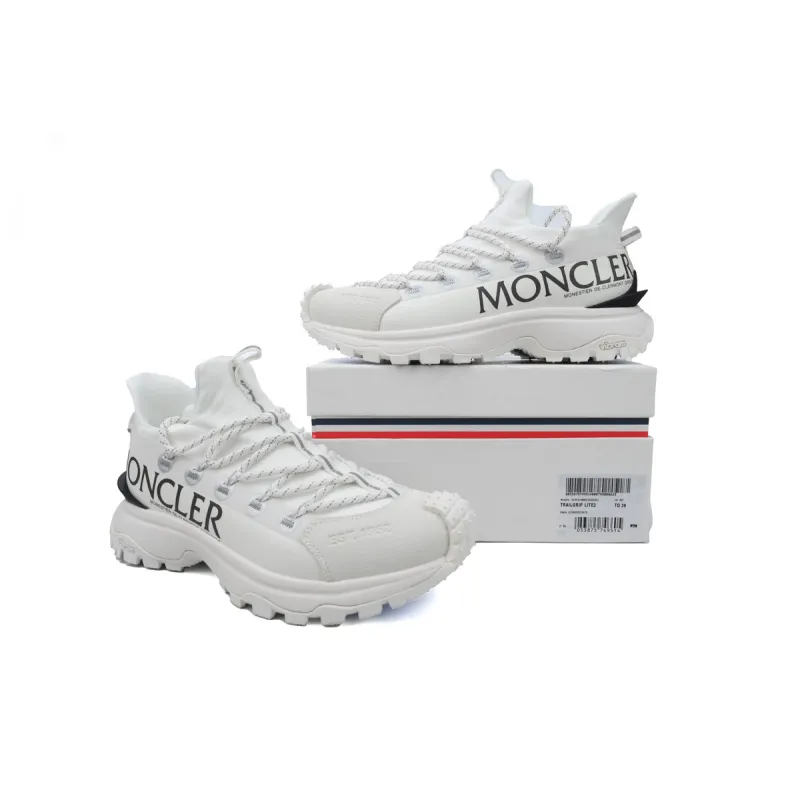 EM Sneakers Moncler White Black 001