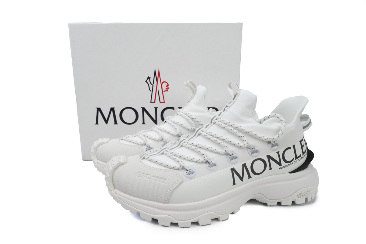 EM Sneakers Moncler White Black 001