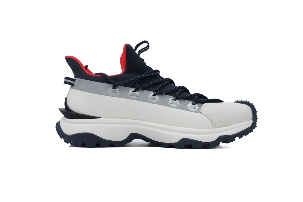 Moncler White Blue Red