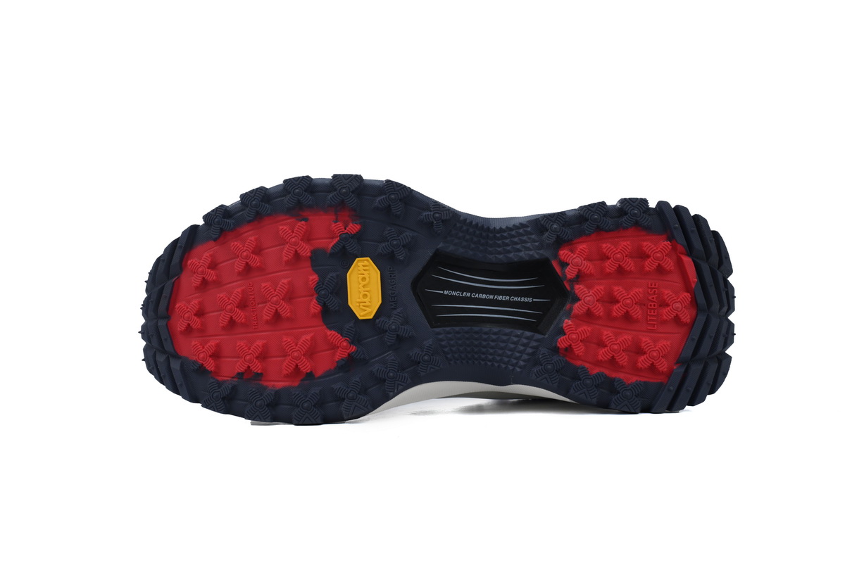 Moncler White Blue Red