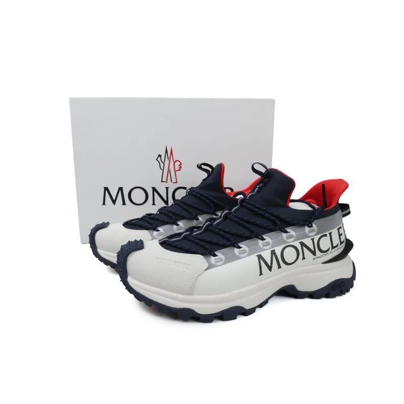 Moncler White Blue Red