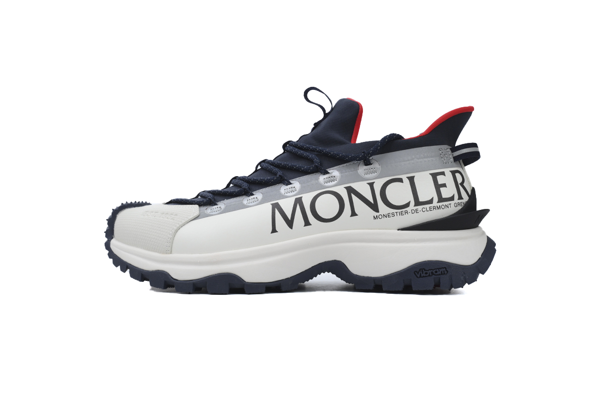 Moncler White Blue Red