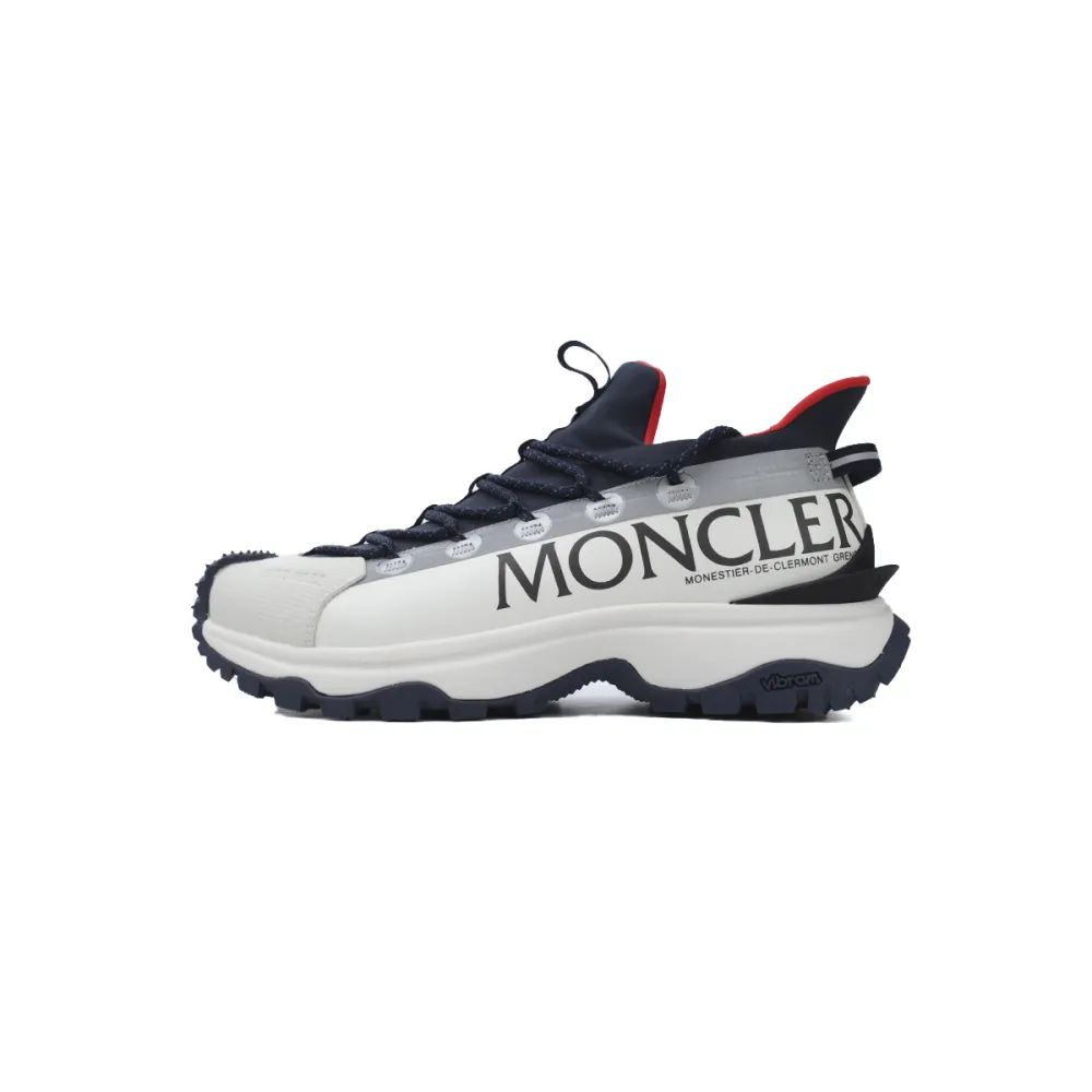 Moncler White Blue Red