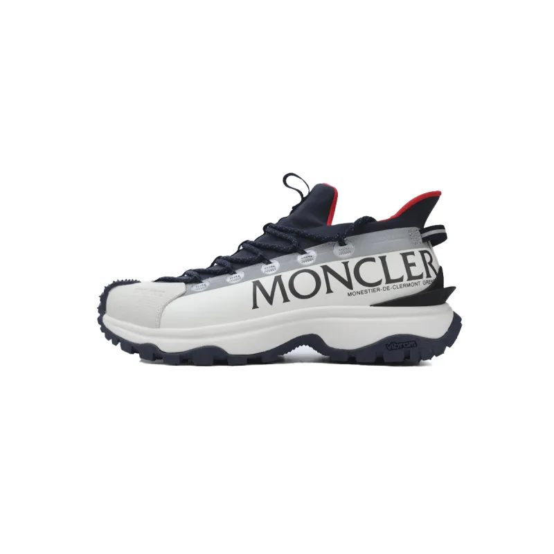Moncler White Blue Red