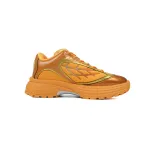 EM Sneakers Louis Vuitton  Discovery Lace Up Golden 3