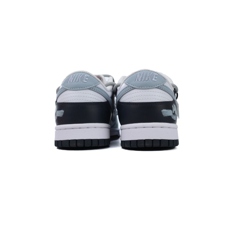 EM Sneakers Nike Dunk Low Black Grey Blue