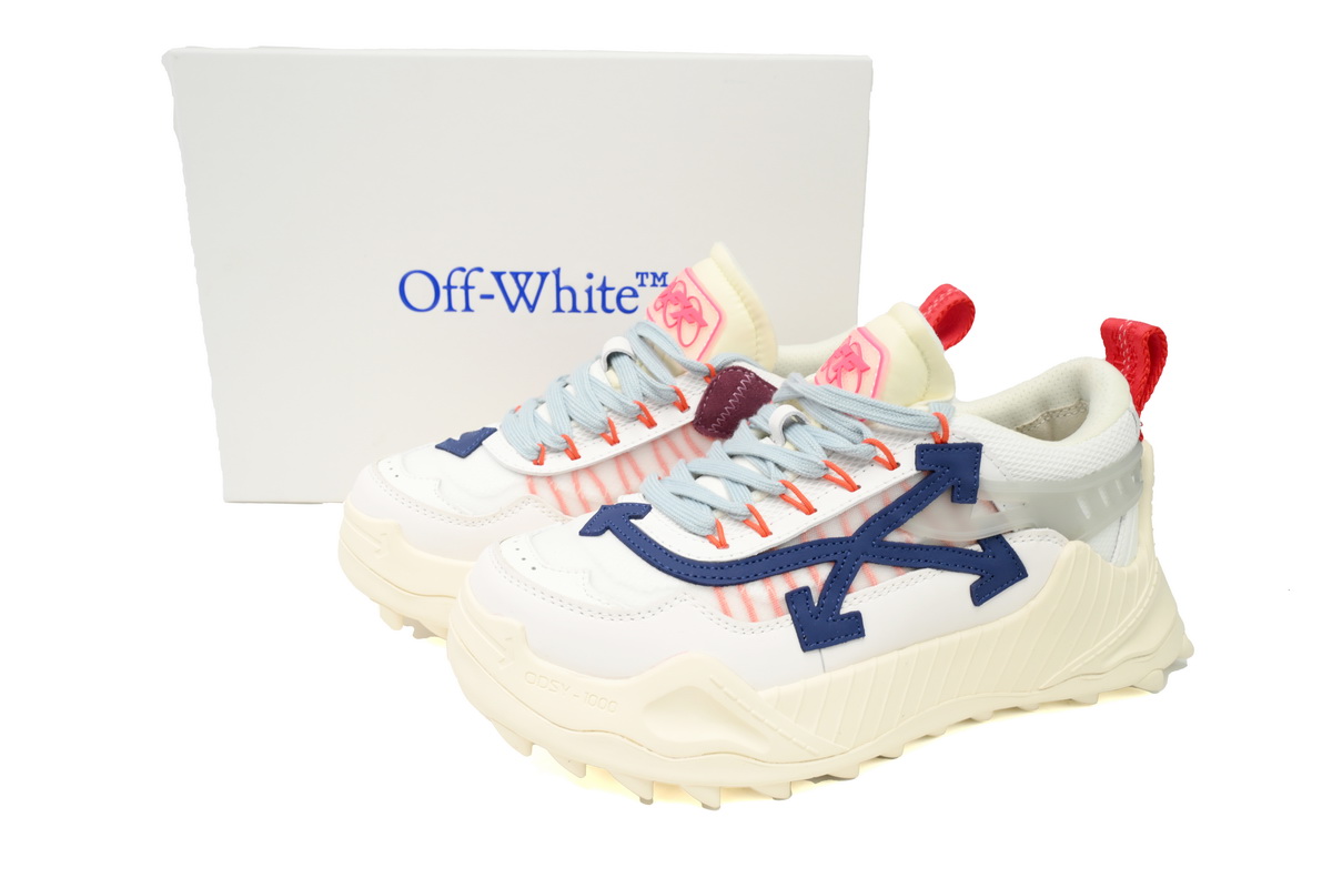 EM Sneakers OFF-WHITE Odsy-1000 White Deep Blue