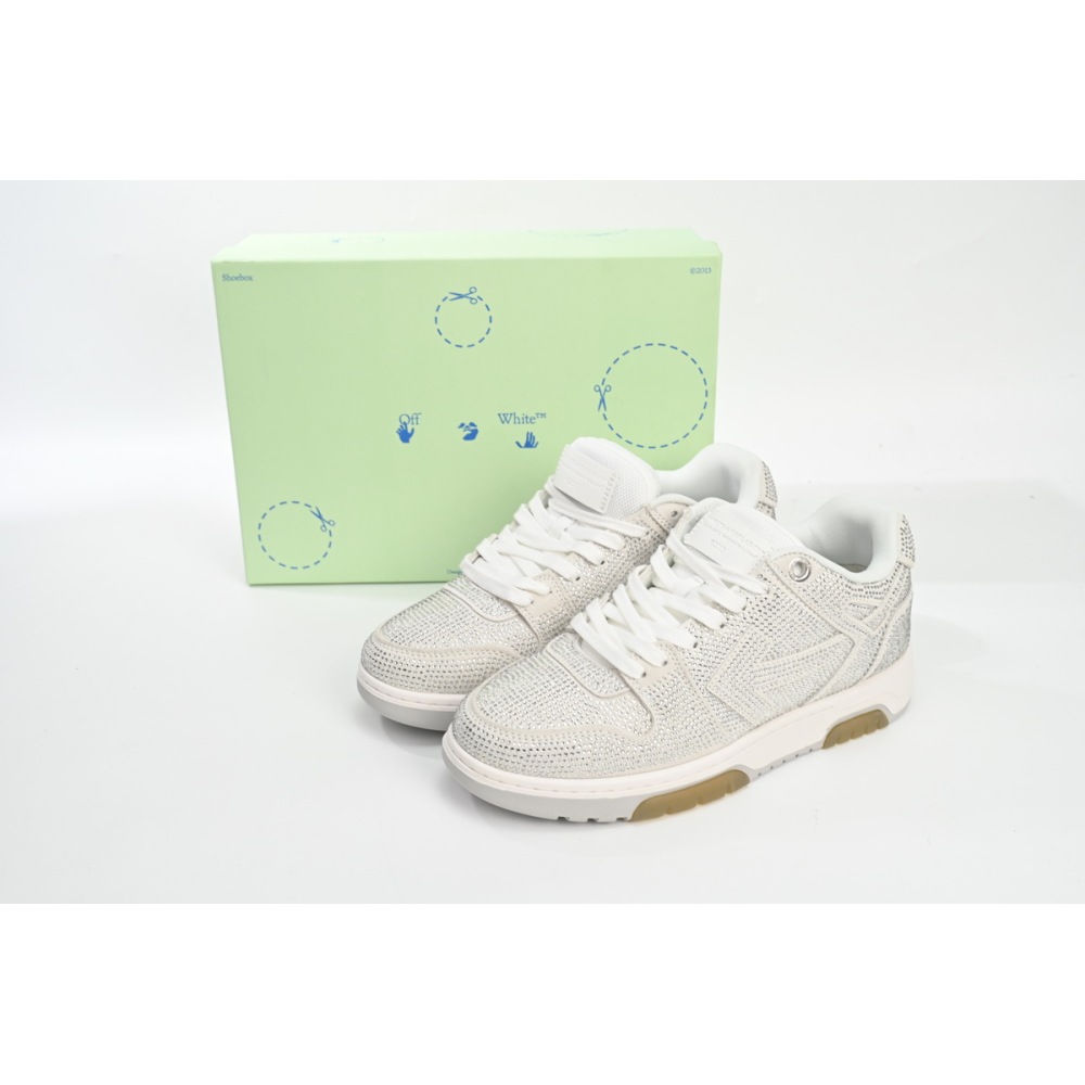 EM Sneakers OFF-WHITE Out Of Blue Silver White Sky Star -