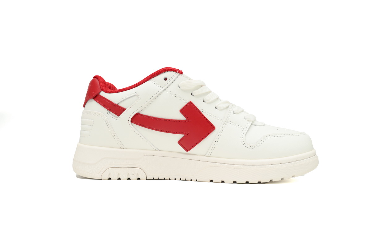 EM Sneakers OFF-WHITE Out Of White White Red