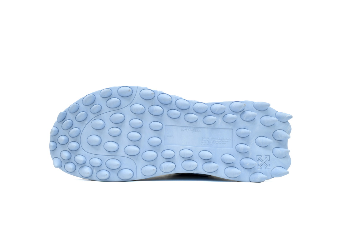 EM Sneakers OFF-WHITE Odsy-1000 White Blue Marble