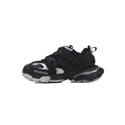 EM Sneakers  Balenciaga Track Sneaker Black Silver(Without LED) 01