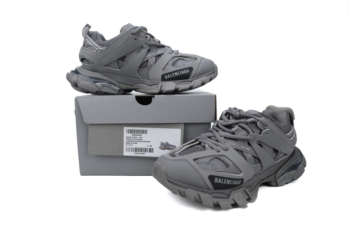 EM Sneakers Balenciaga Track Dark Grey(Without LED)