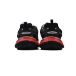 EM Sneakers Balenciaga Track Sneaker Black and Red(Without LED)