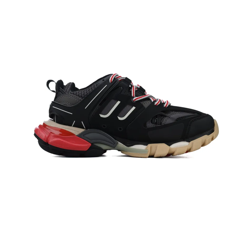 EM Sneakers Balenciaga Track Sneaker Black and Red(Without LED)