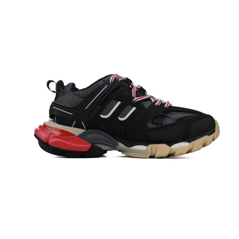 EM Sneakers Balenciaga Track Sneaker Black and Red(Without LED)
