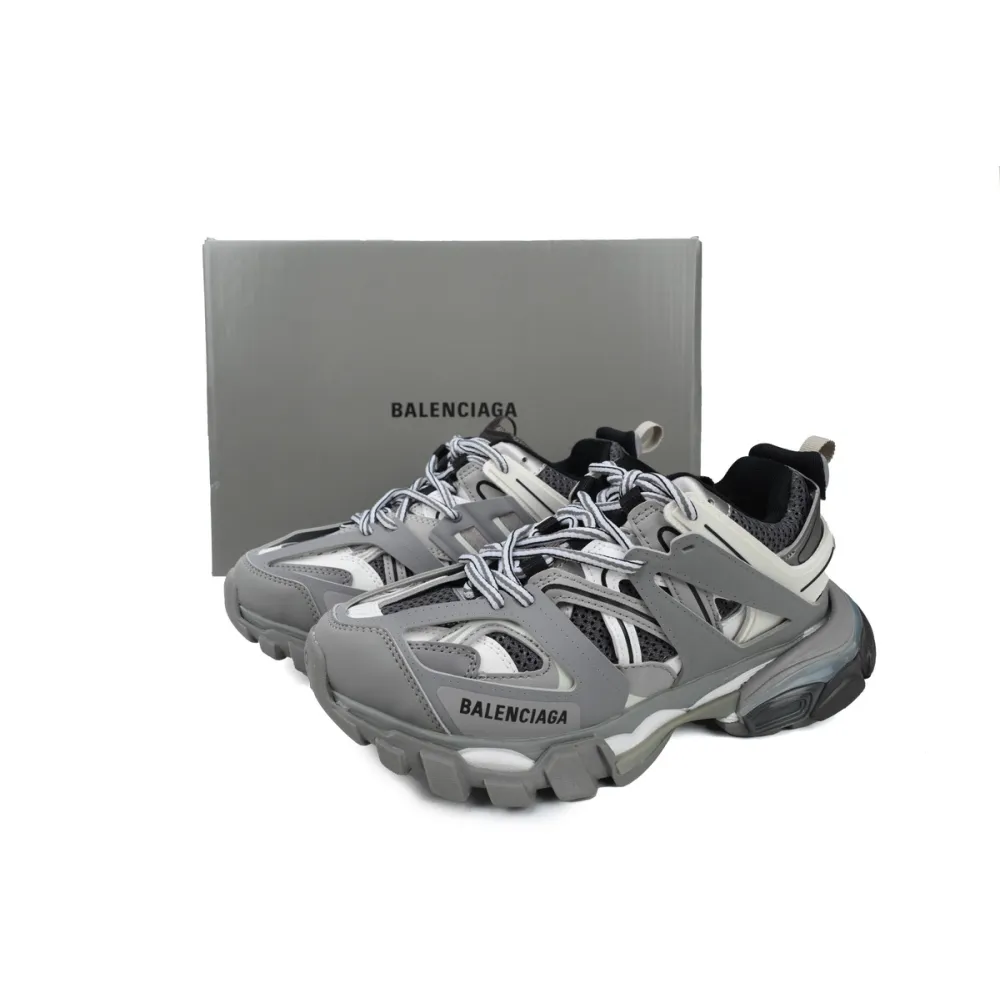 EM Sneakers Balenciaga Track Sneaker Grey White Black(Without LED)