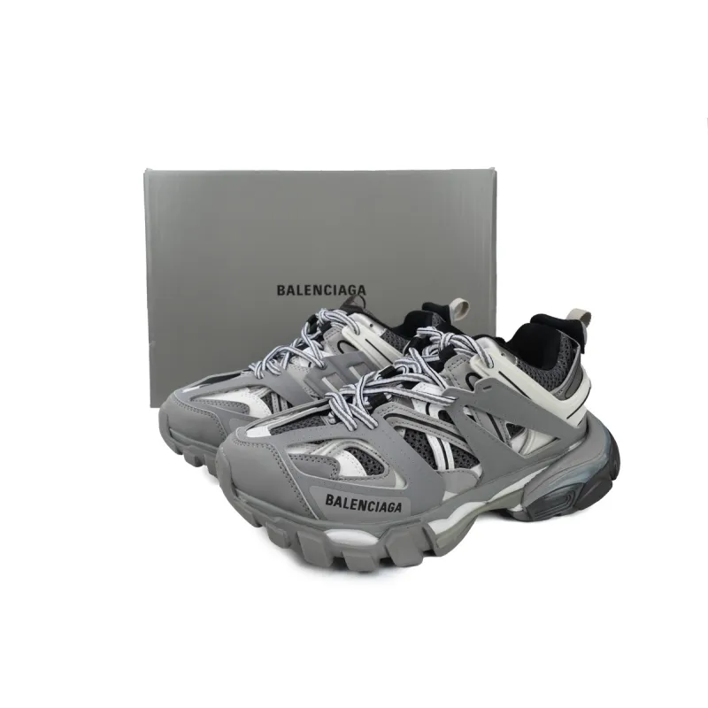 EM Sneakers Balenciaga Track Sneaker Grey White Black(Without LED)
