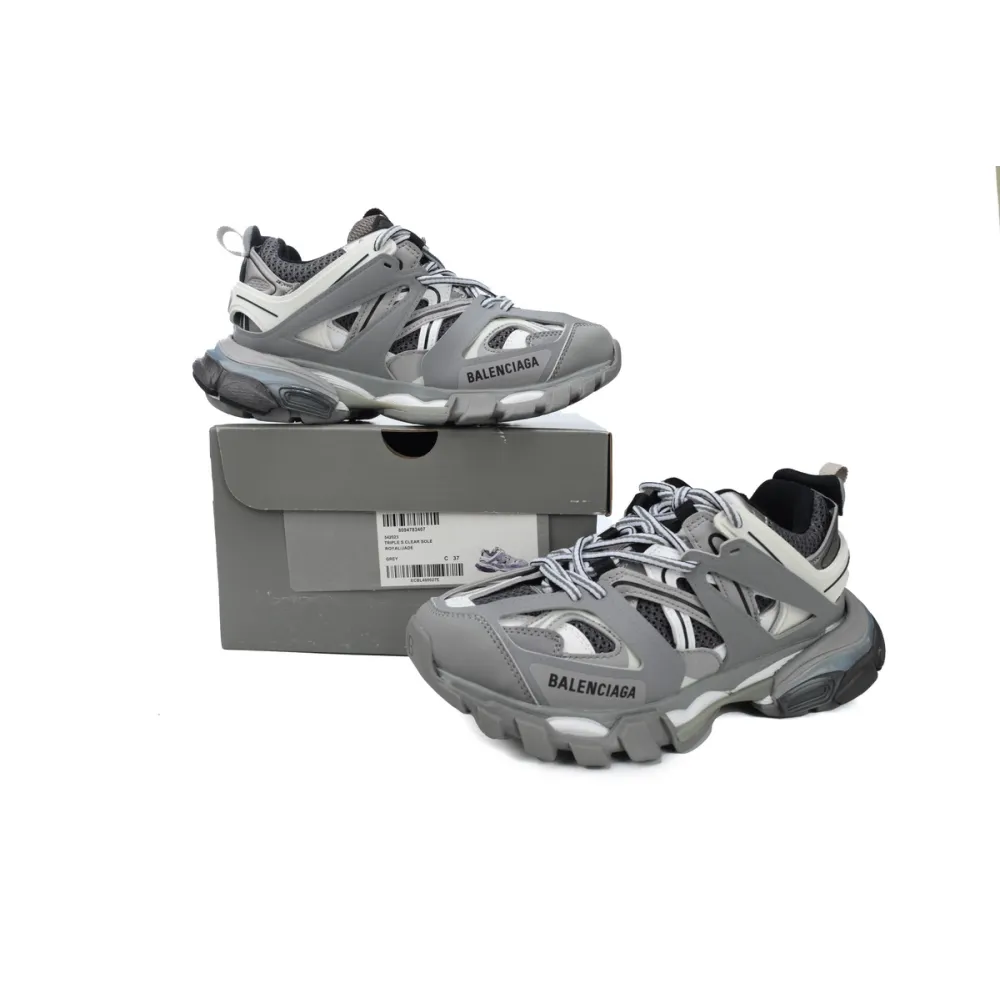 EM Sneakers Balenciaga Track Sneaker Grey White Black(Without LED)
