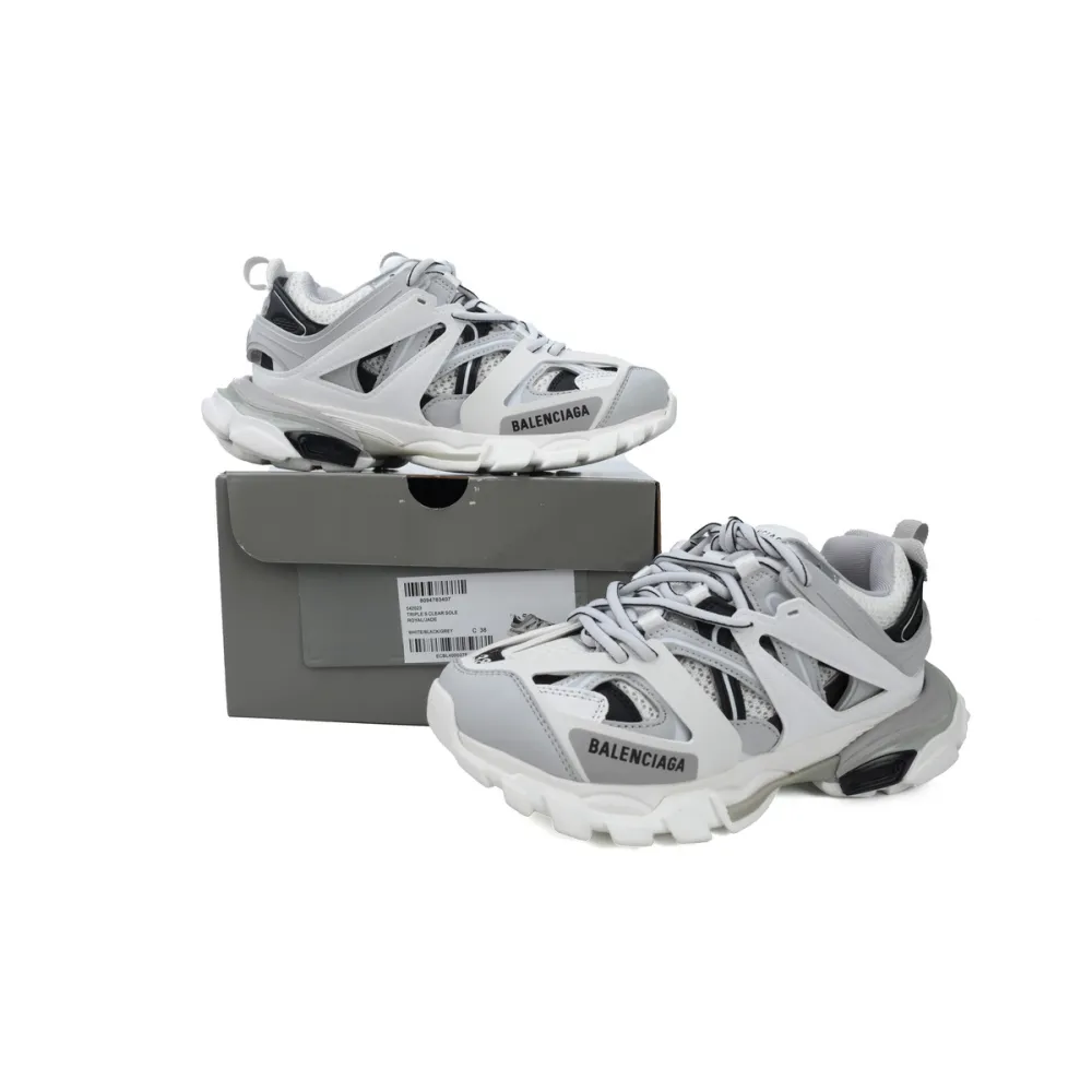 EM Sneakers Balenciaga Track Sneaker White Gray Black(Without LED)